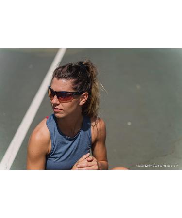 Intense Sport Sunglasses for Men & Women - Ideal for Golf, Pickleball, Running & Tennis | Vented Lenses, Anti-Fog | Black/Grey - Buy Online on GoSupps.com