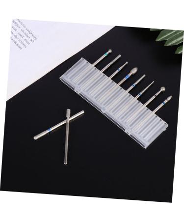 Beavorty 1 Set Power Tools Nail Art Tool Nail Tools for Nail Art Electric Tool Nail Art Drill Bit Cleaning Tool Manicure Drill bits Nail Drill Tool Tungsten Steel Grinding Head Drill Set 9.8 6.2 1.2cm - Buy Online on GoSupps.com