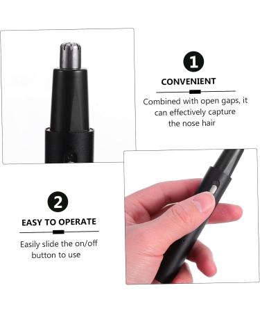 Buy Minkissy Electric Nose Hair Trimmer & Piercing Practice Kit - Portable Men's Shaving Tool - Buy Online on GoSupps.com