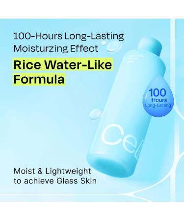 Celladix Hyaluronic Intense Toner 95% Pure Hyaluronic Acid with Rice Extract & Niacinamide for 100 Hours of Hydration & Radiant Glass-Skin Glow Korean Skincare 10.14 Fl Oz - Buy Online on GoSupps.com