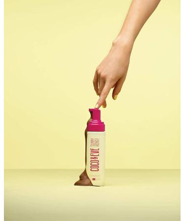 Coco & Eve Sunny Honey Bali Bronzing Self Tanner Mousse (Medium) | Natural Sunless Tanning Mousse - Instant Bronzer & Skin Moisturizer (6.7 fl oz) - Buy Online on GoSupps.com