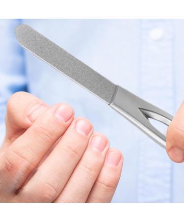Thick Nail Clippers for Men Nail Clippers for Thick Toenails Large Stainless Steel Nail Cutter Anti-Splash Fingernail Clippers Toenail Clippers with Wide Jaws for Men Silver Gray Suit - Buy Online on GoSupps.com