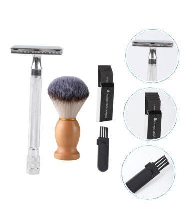 Beaupretty Manual Beard Shaver Set - Double Razor & Hair Razor for Precision Shaving | Old Style Metal Shaving Cutter - International Shipping Available - Buy Online on GoSupps.com
