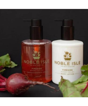 Luxury Men's Fireside Bath & Shower Gel | Vegan & Paraben Free Body Wash with Fine British Fragrance Oils (8.45 oz - Buy Online on GoSupps.com
