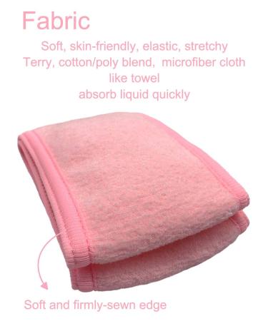 6 Pack Stretchable Spa Headband Hair Wrap by EUICAE | Non-slip, Washable & Bright Colors | Includes 2 Mask Brushes - Buy Online on GoSupps.com