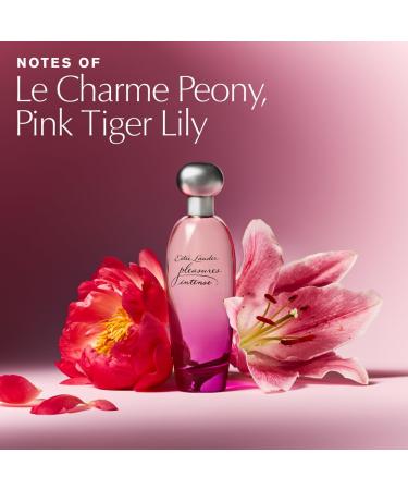 Est e Lauder Pleasures Intense Eau de Parfum Spray with Notes of Peony Pink Tiger Lily & Jasmine | Women's Perfume 3.4 Fl Oz - Buy Online on GoSupps.com