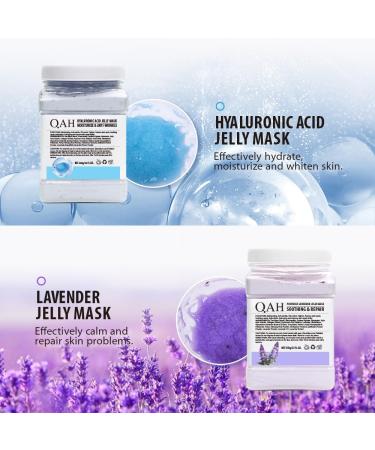 Professional Lavender Jelly Masks for Facials | Hydrating Peel-Off Skincare Gel Powder | Spa-Quality Face Care - Buy Online on GoSupps.com