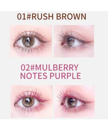 Beavorty 6pcs Colored Mascara Smudge-proof Mascara Eyelash Makeup Mascara Eyelash Mascara Makeup Tool Abs - Buy Online on GoSupps.com