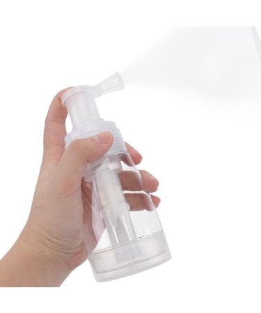 Mobestech Portable Powder Spray Bottle - Transparent PE Talcum Powder Bottle with Random Nozzle Color - Buy Online on GoSupps.com