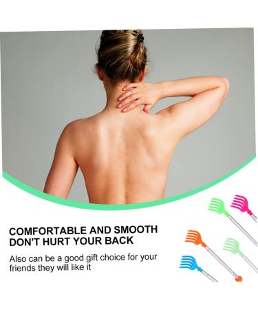 Magiclulu Telescopic Scratch & Massage Tool - Stainless Steel Hand Massager for Back Relief | Retractable Inox Plastic Device - Buy Online on GoSupps.com