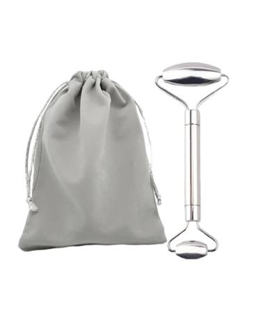 Stainless steel facial scooter muscle relaxation Gua Sha Scraping Massage Scraper Ice Facial Board Lift Body Neck Massager Beauty Tool Roller With Bag