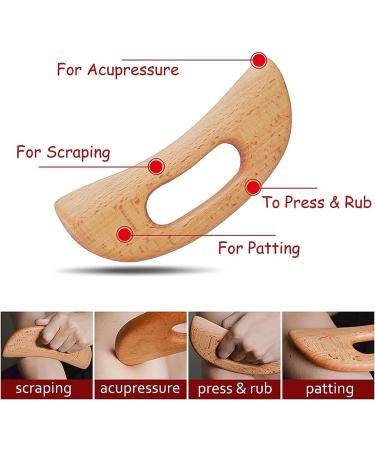 Shop Sjbautyo Large Gua Sha Massage Device for Full Body Relaxation & Cellulite Reduction - Lymphatic Drainage for Legs Back & Face - Buy Online on GoSupps.com