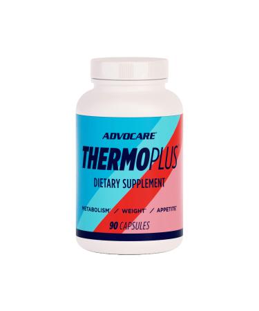 AdvoCare ThermoPlus Vitamin & Herbal Dietary Supplement - Supports Healthy Metabolism* - Contains Thiamine Sage Extract & Oolong Tea Extract - 90 Capsules
