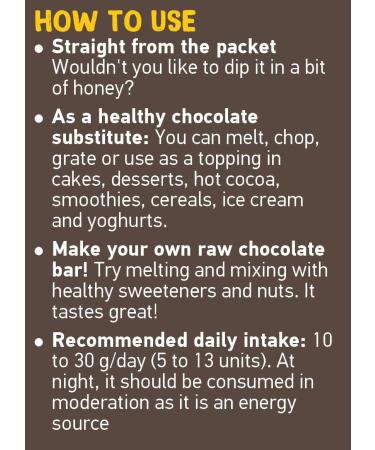 NEW | Cocoa Paste | BAMBOO STORY | Raw | Pallets | Criollo | Peru | 100% Pure | 100g - Buy Online on GoSupps.com