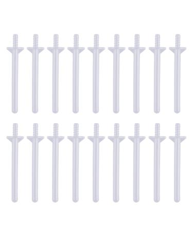 Juhonnz nose wax chopsticks 50 PCs neuswax sticks applianor plastic nasal hair wax nose hair wax nasal slack nasal hair for cleaning the nostrils and removing nose hair