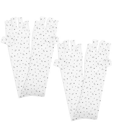 FOMIYES 6 Pairs Nail Gloves Mittens Manicure Dryer Gloves Manicure Accessories Nail Dryer Glove Gloves Nail Gloves Nail Art Gel Hand White Protector Polyester Women's - Buy Online on GoSupps.com