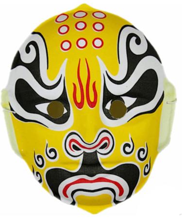 Aboofan 12-Piece Japanese & Chinese Opera Costume Mask Set | Halloween Cosplay Accessories & Wall Decor | International Shipping Available - Buy Online on GoSupps.com