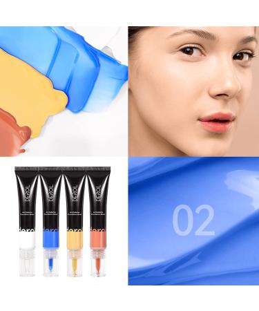 Blue Foundation Blending Pigment Foundation Color Corrector Blends Easily with Foundation Warm to Cold Delicate and Smooth - Buy Online on GoSupps.com