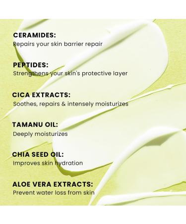 Hy_phen Barrier Care Face Cream | Deep Moisturizing Peptides & Ceramides | Strengthens Skin Barrier for Normal & Dry Skin | 50ml - Buy Online on GoSupps.com