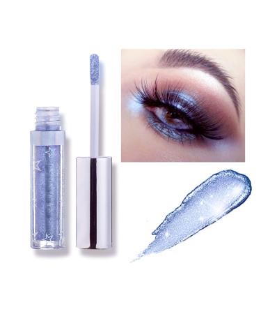 Hotiary Glitter Liquid Eyeshadow  Metallic Glitter Shimmer Sparkling Eye Shadow  Long Lasting Waterproof High Pigments Sparkling Makeup Kit for Eyes  Metals Gloss Eyeliner Pen A111