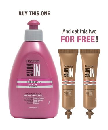 RECAMIER 34158 Leave In Detangler | Professional Hair Smoothing Treatment & Split End Mender - Ideal for Dry & Damaged Hair | International Shipping Available - Buy Online on GoSupps.com