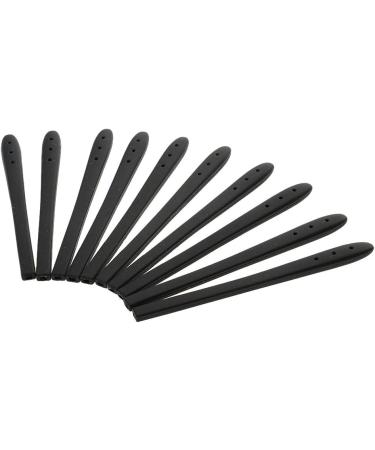 Pack of 10 Silicone Rubber Eyeglasses Spectacle Reading Glasses Temple Cover End Tips Ear Socks Tubes Replacement Kit Black Comfortable and Environmentally - Buy Online on GoSupps.com