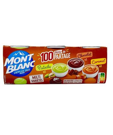 Mont Blanc Dessert Cream - Indulge in Chocolate Caramel & Pistachio | International Shipping - Buy Online on GoSupps.com