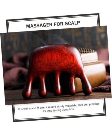 Tovinanna 2-in-1 Scalp Massage Comb & Hand Massager for Ultimate Relaxation | International Shipping Available - Buy Online on GoSupps.com
