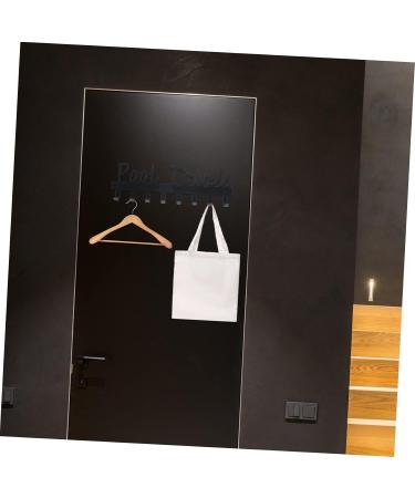 Cabilock Towel Hook Wall Mount Towel Rack Outdoor Towel Rack for Pool Modern Coat Hooks Wrought Iron Shelf - Buy Online on GoSupps.com