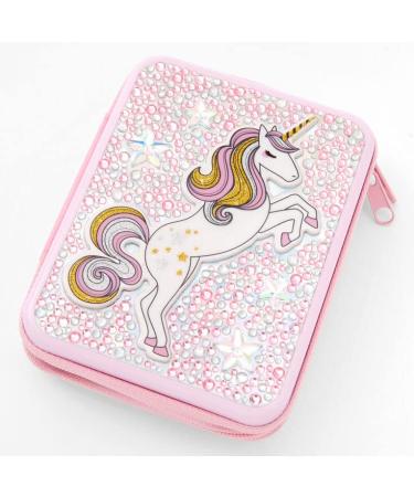 Clair's Unicorn Bling Makeup Tin in Pale Pink - Sparkle and Shine with this Magical Unicorn Palette - Buy Online on GoSupps.com