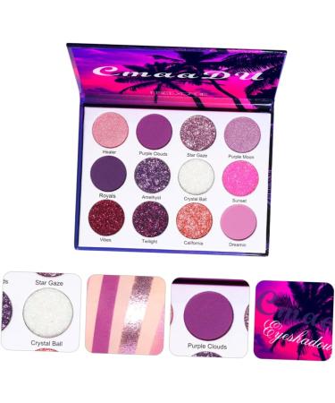 Beavorty 2 Boxes eyeshadow palette metal tray makeup pallet glitter eye shadow Cosmetics Makeup Eye Shadow 1 count (Pack of 1) Colorfulx2pcs - Buy Online on GoSupps.com