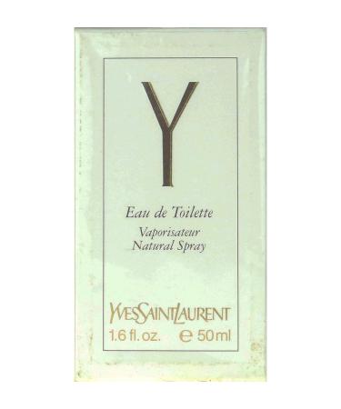 Y By Yves Saint Laurent For Women. Eau De Toilette Spray 1.7 Ounces