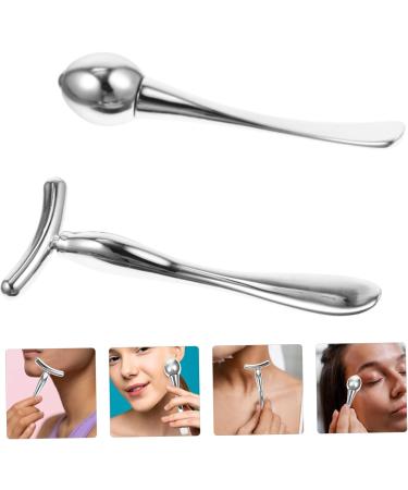 10 Pcs Facial Roller Set - Anti-Wrinkle Eye Massage Tools & Gua Sha Applicator - Zinc Alloy Beauty Shovel for Sensitive Skin - Relaxing Eye Care Gift for Girls - Buy Online on GoSupps.com