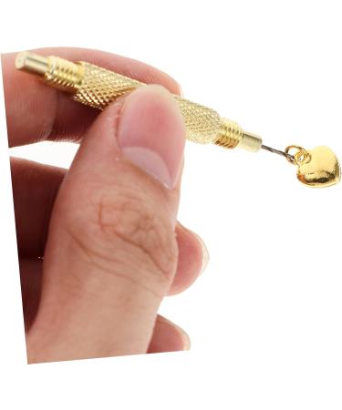 DOITOOL 4 Sets Nail Pendant Nail Jewelry Diy Nail Accessories Nail Charms Rivet Nail Jewels Resin Tools Black Horns Headband Manicure Kits Nail Kit Rhinestone Trim Alloy Hole Drill - Buy Online on GoSupps.com