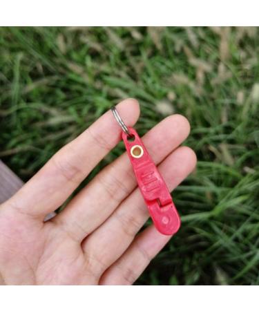 Uncedaran 7pcs Red Line Clip Snap Weight Release Clips for Offshore Fishing - Heavy Tension Snap Release for Planer Board, Kite, Downriggers & Outriggers - Buy Online on GoSupps.com