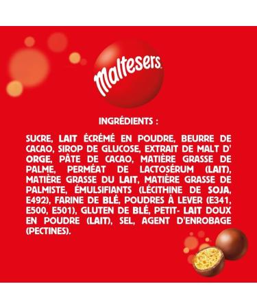 MALTESERS - Grand Format de Bonbons Chocolat au Lait C ur Croquant - 24 sachets de 68g - Buy Online on GoSupps.com
