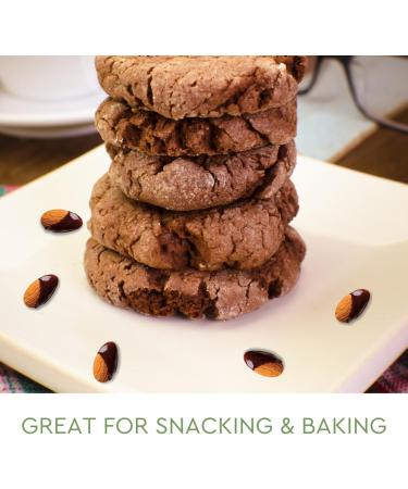 Handfuel Mint Dark Chocolate Covered Almonds Hand Roasted Chocolate Almonds 5g of Protein Non- GMO Vegan Friendly Plant Based Flavoured Nuts Gluten Free - 120 Grams - Buy Online on GoSupps.com