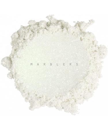 MARBLERS Glittery Mica Powder Snow Prism 0.14oz (4g) | Vegan & Cruelty-Free | Eyeshadow Nail Polish Makeup | Festival & Party Glitter - Buy Online on GoSupps.com