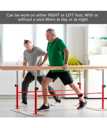 Foot-Up Orthosis - Adjustable Foot Drop Support for Plantar Fasciitis Relief | Unisex Compression Wrap - Buy Online on GoSupps.com