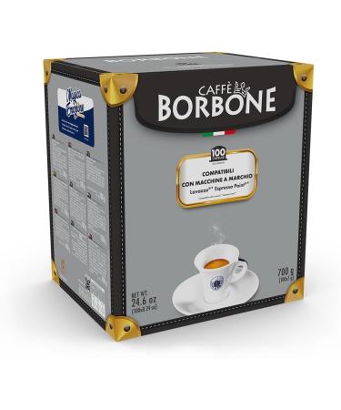 Caff Borbone Black Blend - 100 Capsules - Compatible with Lavazza* Espresso Point* brand coffee machines - Buy Online on GoSupps.com