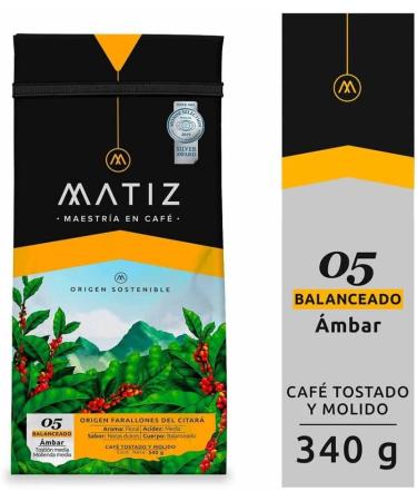 Matiz Colombian Coffee (Pck of 2) Medium & Light Matiz Cafe Colombiano roasted and ground coffee Colombian Coffee - Buy Online on GoSupps.com