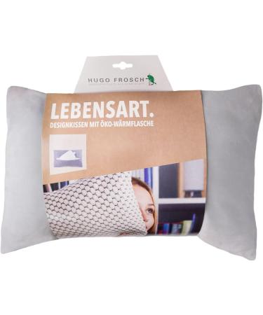 Hugo Frosch Reykjavik Eco Hot Water Bottle & Design Cushion - International Shipping Available - Buy Online on GoSupps.com