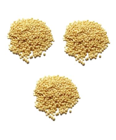 Frcolor 3ST Face & Body Hard Wax Pearls Painless Hair Removal Wax Beans (Light Yellow Medium 3pcs) | International Shipping - Buy Online on GoSupps.com