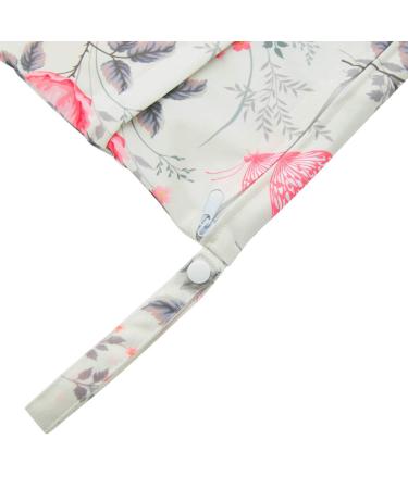 ALVABABY 2pcs Waterproof Cloth Diaper Wet Dry Bags with Two Zippered Pockets - Reusable for Travel, Beach, Pool, Daycare - Perfect for Soiled Baby Items, Yoga, Gym, Swimsuits - L5166 - Buy Online on GoSupps.com