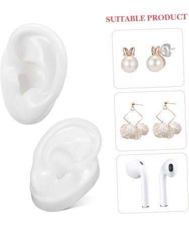 6 Pairs Silicone Ear Molds - Realistic Fake Ear Models for Studs | International Shipping Available - Buy Online on GoSupps.com
