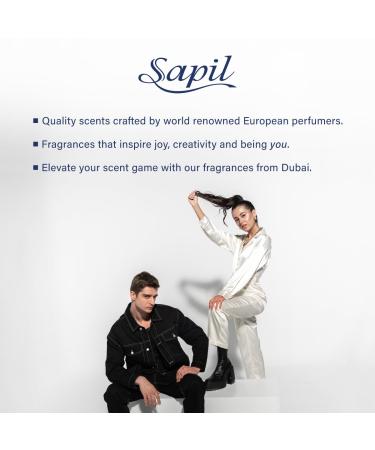 Sapil Rave Perfume for Men Giftset - Long-Lasting Dubai Perfume for Men - Fresh Spicy Aromatic EDT 3.4 Oz + Deodorant 5.1 Oz - Arabic Cologne for Men - Ideal for Everyday Use and Gifting - Buy Online on GoSupps.com