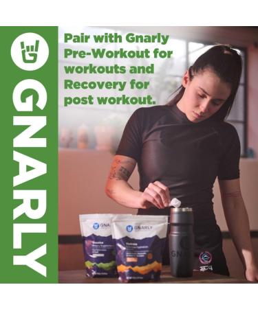 Golden Milk Vegan Protein Powder and Gnarly Performance Greens Blueberry A ai (11.64 oz) - Buy Online on GoSupps.com