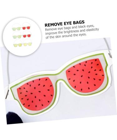 Fomiyes 12 Pcs Cold Compress Eye Masks - Cooling Eye Pads for Toddlers & Travel Sensory Toys & Eye Protection Glasses - Buy Online on GoSupps.com