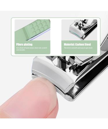Nail Clipper Set Carbon Steel 4 in 1 Portable Nail Clipper Kit with Travel Cover Professional Sharp Nail Care Kit - Buy Online on GoSupps.com