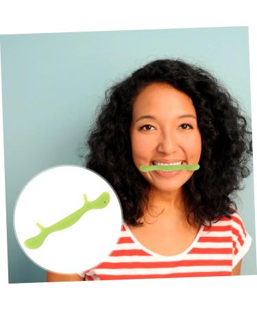 FRCOLOR 3pcs Orthotic Lip & Gum Exerciser - Anti-Wrinkle Face Slimmer - Mouth Tightener & Beauty Tool - Green - Buy Online on GoSupps.com